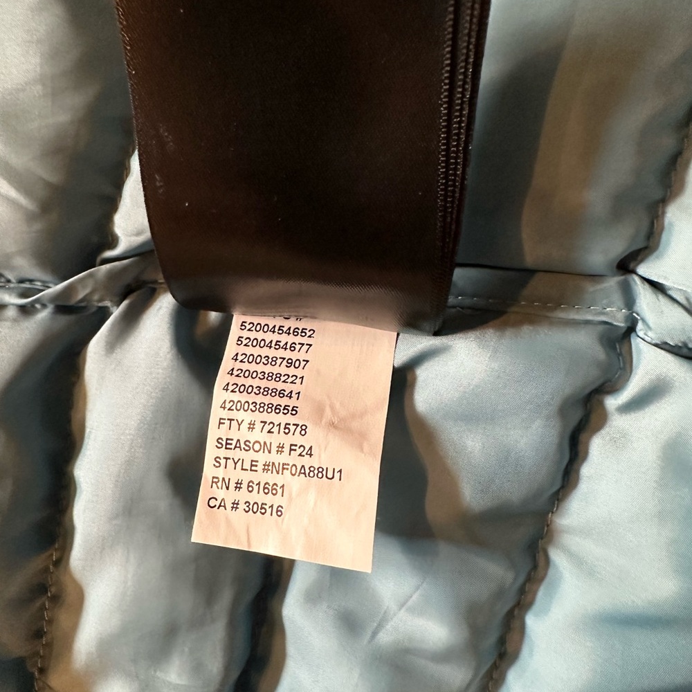 The North Face Teal Terra Peak Puffer Jacket - Picture 4 of 4